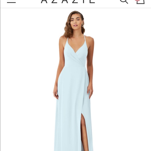 Azazie Dresses & Skirts - Azazie Mist Bridesmaid dress